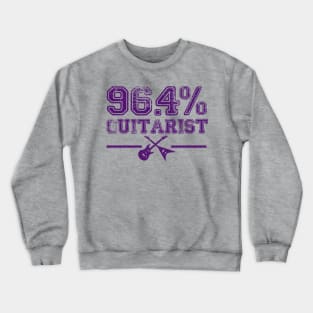 96.4% Guitarist Crewneck Sweatshirt